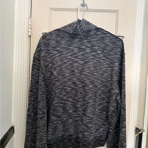 Free People Charcoal Turtleneck Sweater